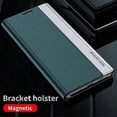 thumbnail image 3 of For Samsung Galaxy S23 Ultra 5G Side Electroplated Adsorption Leather Phone Case, 3 of 5