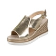 thumbnail image 2 of Willtoo Wide Width Platform Wedge Sandals for Women: Comfortable Low Heel Open-Toe Summer Shoes with Adjustable Ankle Strap, 2 of 6