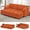 Orange, variant on ACMEASE 84" Chenille Sectional Sleeper Sofa w/Adjustable Backrests, Pull Out Sofa Bed w/USB Charger Port& Reversible Storage Chaise, Convertible L-Shaped Sofa with Cup Holders for Living Room,Orange