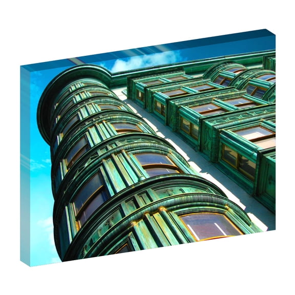 Second Story Collection, San Francisco 30x40 Gallery Wrapped Canvas