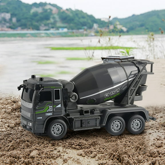 Iumwxz Christmas Gift Remote Control Engineering Car 1/32 Four-Way Lighting Simulation Toy Engineering Remote Control Car Toys Christmas home decor christmas clearance outdoors indoor