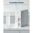 thumbnail image 6 of VEVOR Reverse Osmosis System, 600 GPD 10-stage Reverse Osmosis Water Filter Replacement, RO Filter Cartridge for 24 Months, Reduces Lead & Chlorine, Compatible with SS-003 Under Sink Water Filter, 6 of 9