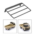 thumbnail image 1 of RC 1:10 Coche Techo de Techo Tabla de Equipaje - Bandeja de Portador de Equipaje de Rack de Metal, Visor de Ventilación, Piezas de Antena para 1/10 RC , Roof Rack Barra de techo Baoblaze portaequipajes rc camiones, 1 of 8