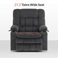 thumbnail image 3 of MCombo Dual Motor Power Lift Recliner with Massage and Heat for Big Elderly in Living Room, Fabric R7897, Medium-Wide, Dark Grey, 3 of 9