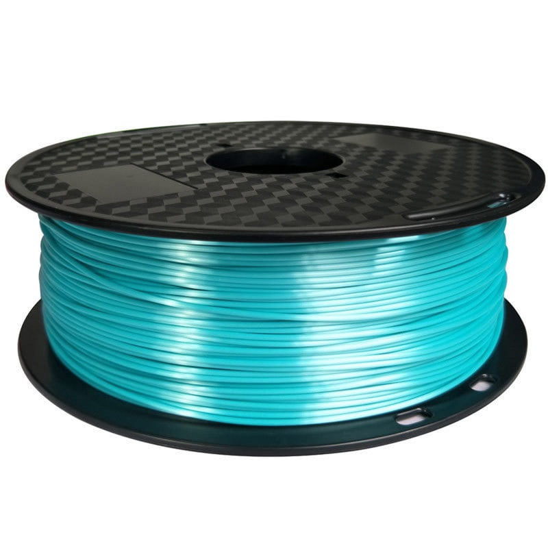 1Kg Blue Silk PLA 3D Printer Filament 1.75mm 3D Pen Printing Material Shiny Metallic Like Feel