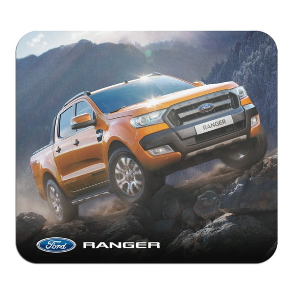 iPick Image for Ford Ranger 2019 up Mountain Run Graphic PC Mouse Pad for Gaming and Office, Official Licensed