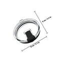 thumbnail image 4 of UPOUART 6Pcs Travel Mug Lid Replacement Black AS Plastic Temperature Retention Daily Use, 4 of 8