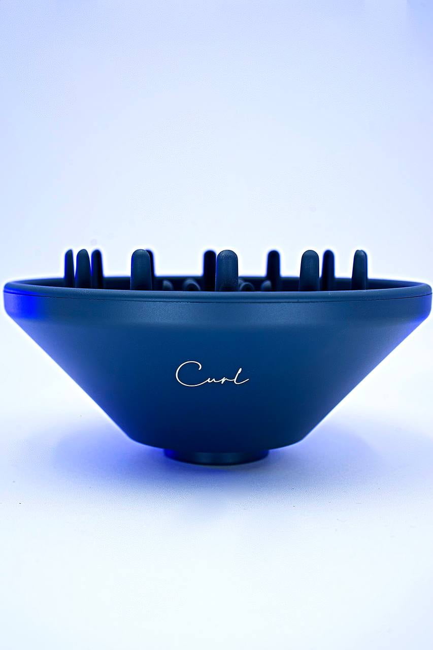 Curly Hair Diffuser Attachment by Supreme Trimmer | Adaptable for Blow Dryer SHD347 for Curly, Wavy & Natural Looking Hair | HDi300 Blue