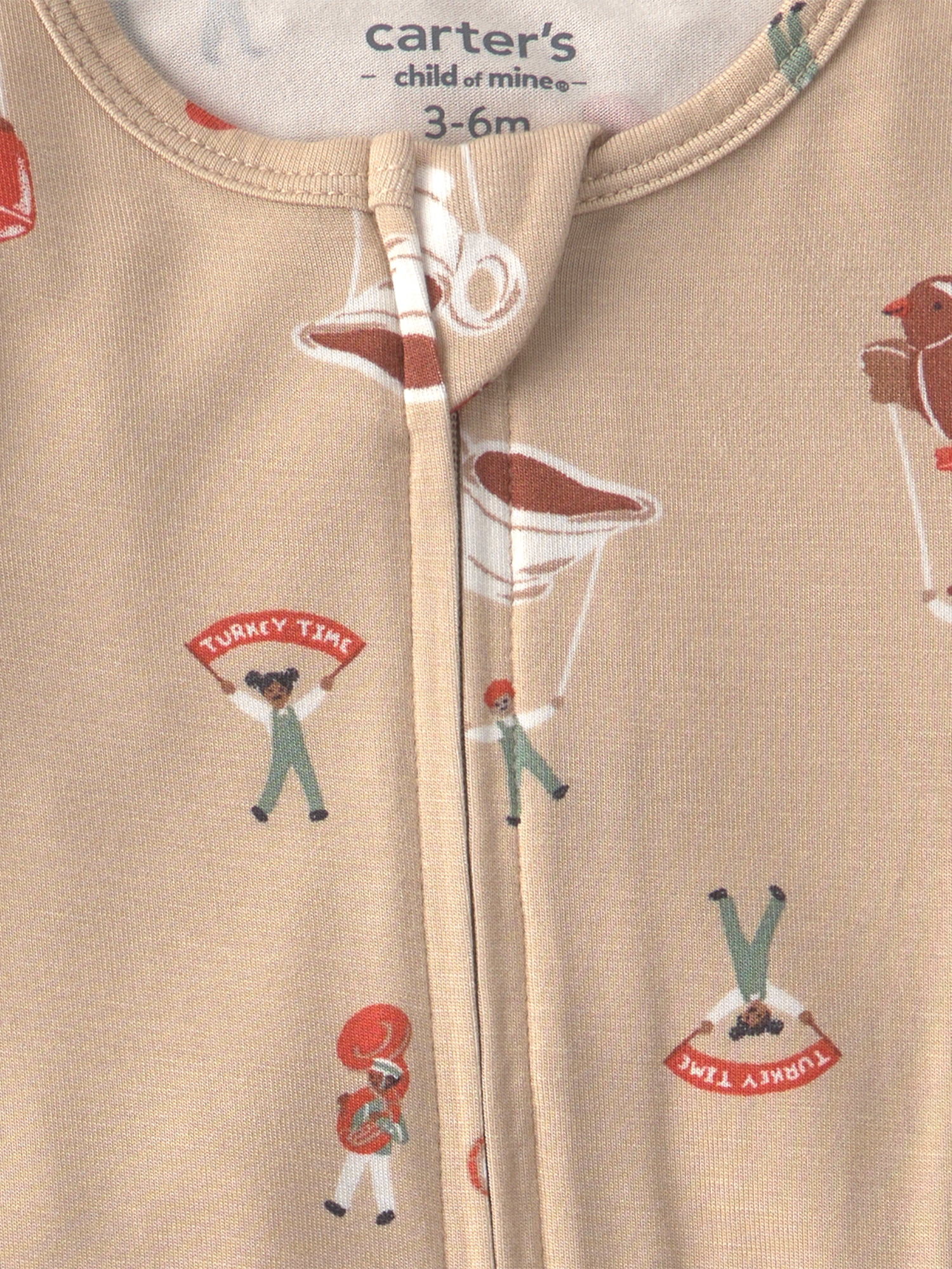 Carter's Child of Mine Baby ComfySoft Thanksgiving Sleep 'N Play, Sizes, Preemie-6/9 Months