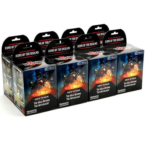 D&D Icons of the Realms Miniatures: The Wild Beyond The Witchlight (Set 20) - 8 Ct. Booster Brick - Pre-Painted Miniatures, RPG Figures, Randomly Assorted