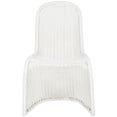 thumbnail image 3 of Safavieh Tana Coastal Wicker Accent Chair, White (Set of 2), 3 of 10