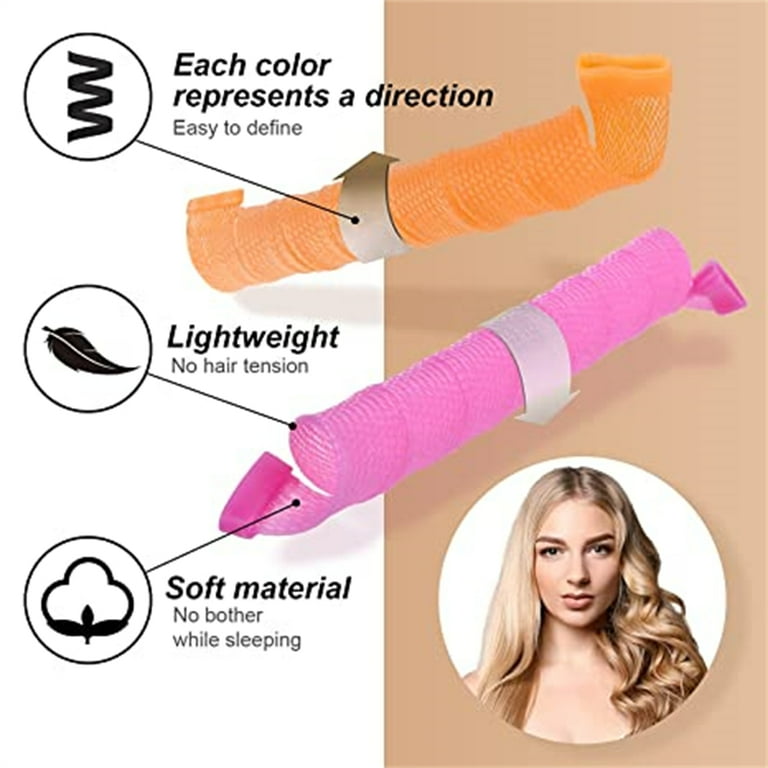 Easy hair clearance curlers no heat