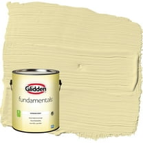 Glidden Fundamentals Star Bright / Green Flat Interior Paint, 1 Gallon