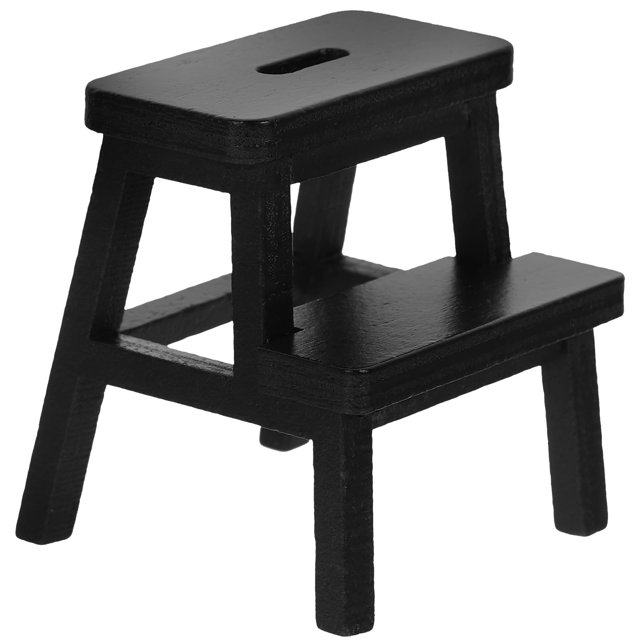 Mini taburetes de madera para manualidades, modelo de adorno, muebles, pedales, regalo