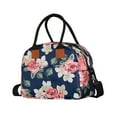 thumbnail image 1 of Lunch Sac à pour Femmes Hommes Adultes, Boîte à Lunch Isotherme avec Bandoulière Réglable, Sac à Lunch Étanche et Réutilisable pour Bureau Randonnée Pique-Nique École, 1 of 9