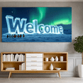 thumbnail image 5 of Iceberg Themed Welcome Banner Backdrop Background Party Decorations for Winter Parties Ice Events Photography Props Arctic Themed Gatherings, 5 of 8