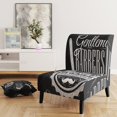 thumbnail image 5 of Designart "Set Barbershop" Upholstered Mid-Century Accent Chair - Arm Chair, 5 of 5