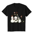 thumbnail image 6 of zaveiop Snowman Wine Cheers T Shirts Women Funny Christmas Snowman Beer Wine Graphic Tees (Z-Black, XXL), 6 of 8