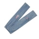 thumbnail image 4 of Pantalones de pierna ancha para mujer, cintura alta, holgados, vintage, lindo oso bordado para primavera y otoño, azul claro L, 4 of 12