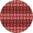 thumbnail image 1 of Ahgly Company Machine Washable Indoor Round Transitional Red Area Rugs, 7' Round, 1 of 7