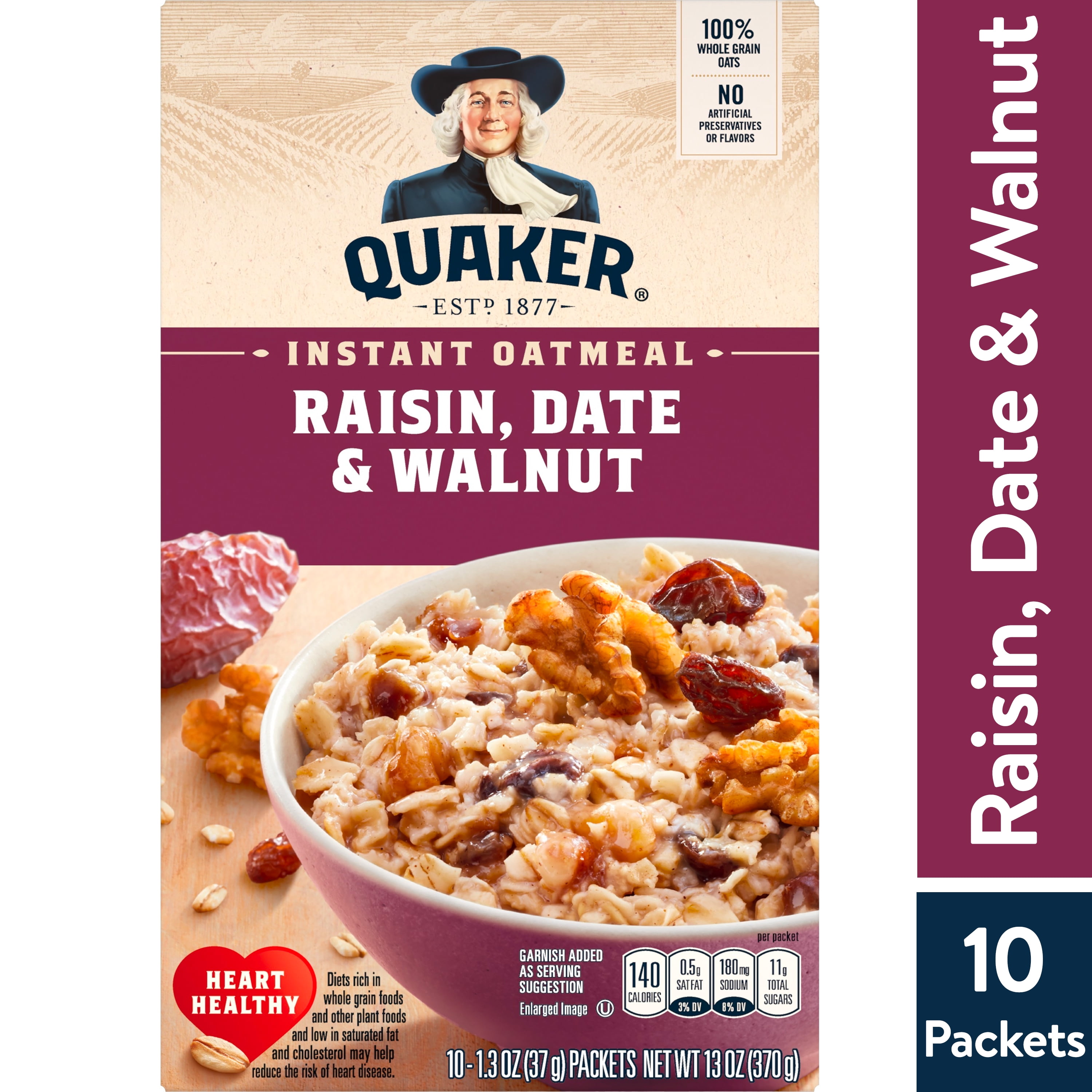 Quaker Instant Grits Flavor Variety Pack 50 ct. 