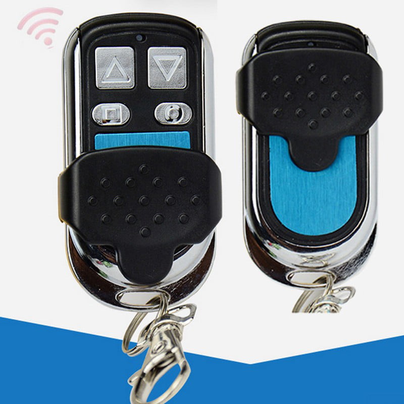 Universal Wireless Remote Control Wireless Remote Control with Keyring Keychain for Window Garage Door Toy Car