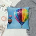 thumbnail image 2 of Orinice Balloons Graphic Decorative Throw Pillow Cover for Home Couch 12x12in, 2 of 5