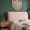thumbnail image 2 of Bedroom Headboard Bed Soft Stretch Velvet Slipcover Quilted Padded Headboard Protector,47x26x10 inch, 2 of 8