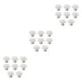 thumbnail image 1 of ZheElen Decorative And Easy-to-install Flower Pulls Knobs For Unique Touch Wide Range white 3Set, 1 of 6
