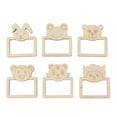 thumbnail image 2 of Wooden Photo Frame100pcs Wooden Cartoon Animal Cartoon Animal Photo Frame Animal Photo Frame Top-Notch Performance, 2 of 8
