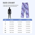 thumbnail image 4 of Susaid flower crystal Skull Print Mens Pajama Pants Set Sleep & Lounge Pants, PJ Bottoms with Pockets and Button Fly-Medium, 4 of 6