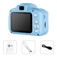 thumbnail image 1 of Cámara para niños de dibujos animados portátil ajustable 16GB 32GB regalo de cámara digital para niños, azul, sin tarjeta Vogacara EL000682-01B, 1 of 2