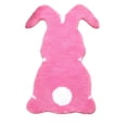 thumbnail image 1 of Vwrxbz Easter Bunny Shaped Floor Mat for Bedroom Porch Soft Non-Slip Polyester Rug for Home Decoration Gift, 1 of 9