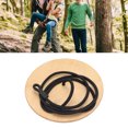 thumbnail image 4 of Disc Rope Swing, Easy Installation Round Platform 78.7in 440.9lb Load Bearing Climbing Rope Tree Swing  For Backyard For Adult, 4 of 8