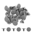 thumbnail image 2 of Unique Bargains 30 Pcs 7mm Plastic Automobile Car Push Fastener Rivets Fender Clips Deep Gray, 2 of 2