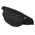 thumbnail image 1 of Riñonera de nailon negra para hombre y mujer, informal, ajustable, para deportes al aire libre, para viajes, correr, senderismo, color negro, talla única, 1 of 15