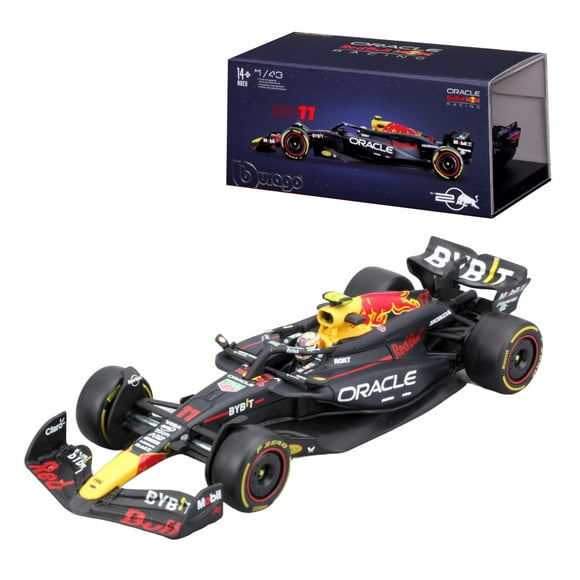 Vehículo de carreras fundido a presión Bburago Oracle Red Bull RB20 1:43