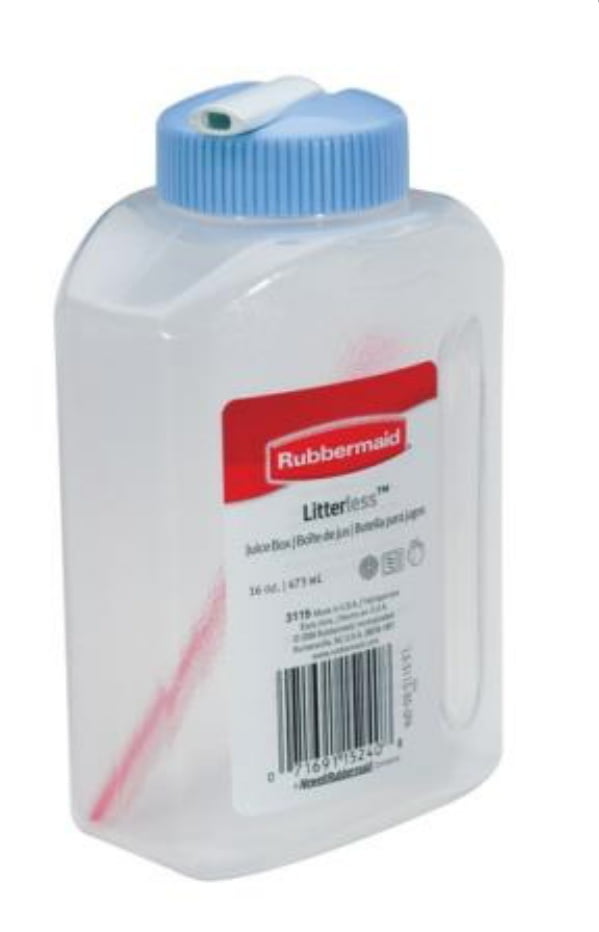 Rubbermaid 3115RDSPA Litterless 16OX Juice Boxes