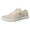 Brown, variant on WEAIXIMIUNG White Sneakers Men Couple Style Men's and Women's Solid Color Strap Leather Casual Shoes Large Size Barefoot Shoes Wide Last Sports Casual Shoes