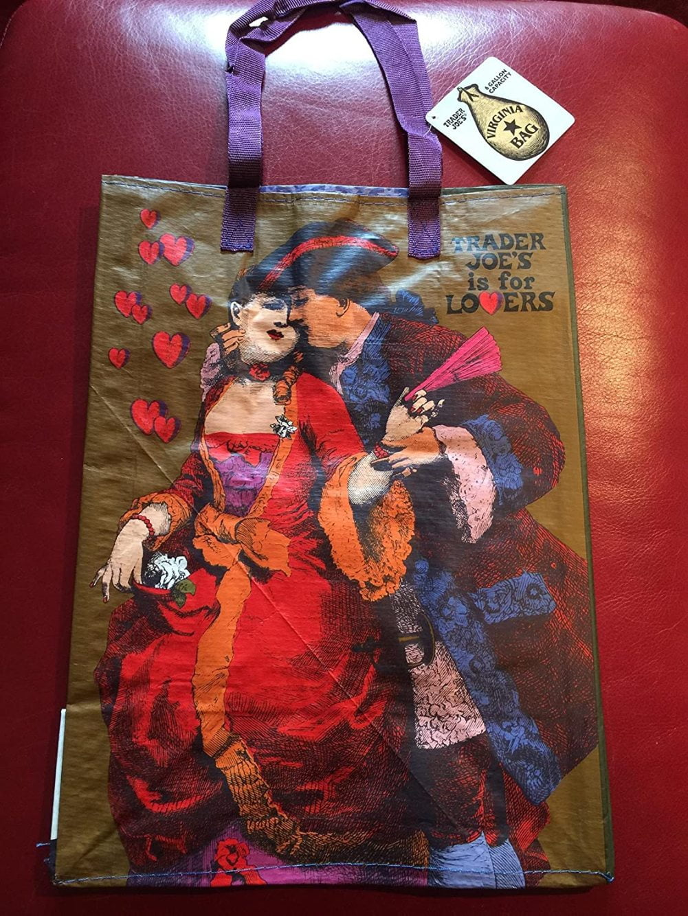 SUPER VALUE 3 x NEW Trader Joe's Reusable Canvas Tote Bag  Hvy Duty Grocery Bag 