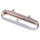 thumbnail image 3 of Cubierta De Pastilla De Mástil Cubierta de pastilla de cuello de latón de metal para guitarra eléctrica para Telecaster (hueco), 3 of 7