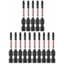 Bosch ITSQ2215 15-Pack 2" Square -2 Impact Tough Screwdriving Power Bits