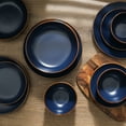thumbnail image 6 of Stone + Lain Brasa Stoneware Collection Dinnerware Set, 32-Piece Service for 8, Blue, 6 of 6