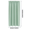 thumbnail image 3 of geerera Blackout Curtains, Energy-Efficient Window Treatment for Bedroom, Living Room & Home Office Room- Darkening, Noise-Reducing, Thermal Insulated, 38x63 inch, 3 of 5