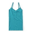 thumbnail image 2 of Aeropostale Womens Seamless Stretch Cami Tank Top, Green, Juniors, XS/S, 2 of 2