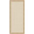 thumbnail image 4 of Kate and Laurel Framed Fabric Pinboard 19 x 43, Neutral Weave Printed Linen Modern Bulletin Board for Use as a Vision Board or Wall Organization, Eva Ombre Gold Narrow Frame, 4 of 8