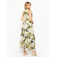 thumbnail image 4 of Maxi vestido tropical cuello halter AMAD  Casual para mujer Talla S, 4 of 5