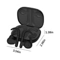 thumbnail image 3 of Auriculares Bluetooth, Auriculares inalámbricos, Auriculares deportivos Bluetooth 5.3 con bocina, Reducción de ruido, Hablables, Interruptor Hall, Adecuados para deportes/juegos., 3 of 9