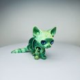 thumbnail image 4 of 3D Printable Movable Hairless Cat Figurine Novelty Animal Toy Desktop Decoration For Kids Adults Collectors, 4 of 4
