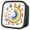 Black, variant on 7829 Visual Study Timer 60 Minutes Countdowns Pomodoros Timer With Rainbow Disk For Classrooms And Home Use Battery Operated